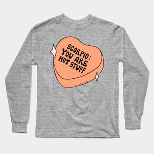 Scorpio Conversation Heart Long Sleeve T-Shirt